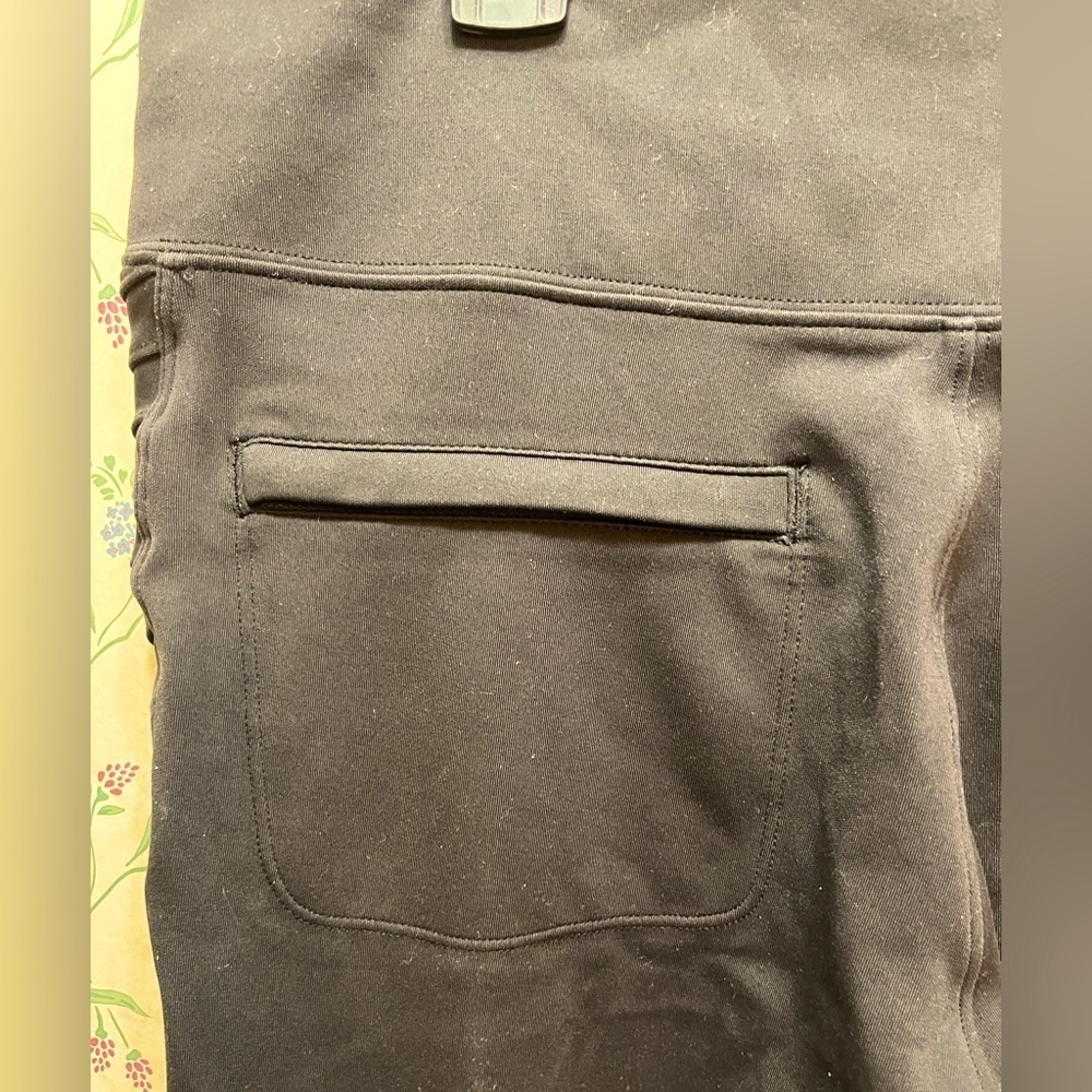 Athleta Black Women's DELANCEY MOTO TIGHT Leggings w/ Side Detailing Size Large - Picture 8 of 12